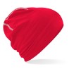 czapka zimowa - mod. B366:Classic Red, 100% bawełna, White